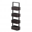 Espresso 4-Tier Bamboo Tower
