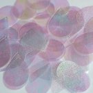 Teardrop Sequin 1.5" Golden Green Moonbeam Iris Luminescent