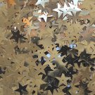 Gold Star Sequin Paillettes 15mm Metallic Embellishment Costume Craft
