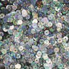 5mm Sequins Silver Hologram Glitter Sparkle Metallic
