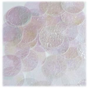 30mm Sequins Crystal Crackle Iris Rainbow Iridescent