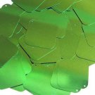 Square Diamond Sequin 1.5" Kelly Green Metallic