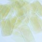 Rectangle Sequin 1.5" Yellow Crystal Luminescent