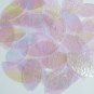 Navette Leaf Sequin 1.5" Crystal Crackle Iris Rainbow Iridescent