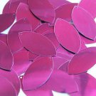 Navette Leaf Sequin 1.5" Bright Purple Metallic