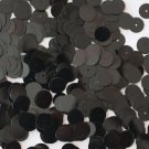 10mm Sequins Black Metallic. Made in USA