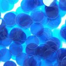 20mm Sequins Aqua Turquoise Blue Transparent See-Thru. Made in USA