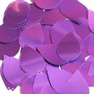 Teardrop Sequin 1.5" Light Purple Metallic