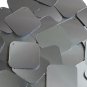Square Diamond Sequin 1.5" Steel Silver Gray Metallic