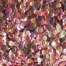 8mm Cup Sequins Red Gold Rainbow Iris Shiny Metallic. Made in USA