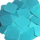 Teal Blue Green Metallic Sequin Square Diamond 1.5 inch Couture Paillettes