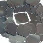 Hematite Shiny Gray Metallic Sequin Square Diamond 1.5 inch Couture Paillettes
