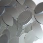 Navette Leaf Sequin 1.5" Steel Silver Gray Metallic