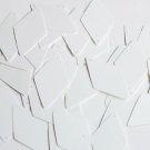 Long Diamond Sequin 1.75" Pearly White Opaque
