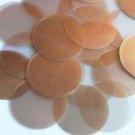 Round Sequin 1.5" Bronze Crystal Rainbow Iris Iridescent