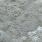 White Snowflake Sequin 15mm (5/8") ~ Snow White ~ Delicate Twinkle Flake