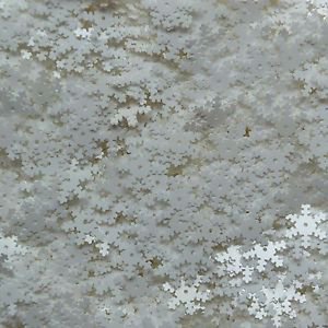 White Snowflake Sequin 15mm (5/8") ~ Snow White ~ Delicate Twinkle Flake