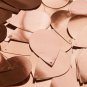 Copper Shiny Metallic Sequins Teardrop 1.5" Large Couture Paillettes