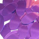 Oval Sequin 1.5" Light Purple Metallic