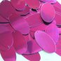 Oval Sequin 1.5" Bright Purple Metallic