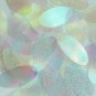 Moonbeam Green Gold Sequins Oval 1.5 inch Iridescent Large Couture Paillettes