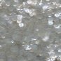 6mm Cup Sequins Pale Shiny Crystal Rainbow Iris Iridescent. Made in USA