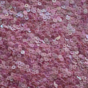 3mm Flat SEQUIN PAILLETTES ~ Opaque ORCHID Rich PINK Iris Rainbow ~ Made in USA.
