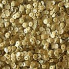 5mm Cup Sequins Gold Matte Silk Frost. Made in USA