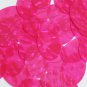 Oval Sequin 2" Super Hot Passion Pink Bubble Illusion