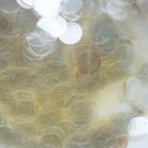 20mm Flat Sequin Loose Paillettes ~ Antiqued Crystal Clear ~ Made in USA