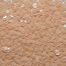 6mm Flat Loose Sequin Paillette Blush Pink Apricot Opaque Iris Rainbow