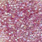 Cup Sequin 6mm Loose Soft Lilac Lavender Rainbow Iris Crystal Made in USA
