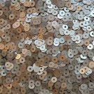 4mm Sequins Gold Matte Silk Frost. Made in USA
