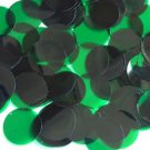 30mm Sequins Deep Green Transparent See-Thru. Made in USA
