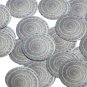 Round Sequin 1.5" Sea Snail Shell Ocean Sealife Opaque