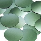 Round Sequin 1.5" Olive Green Ombre Semi Matte Metallic