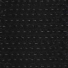 Sequin Trim 10mm Iron On Black Opaque Shiny. Made in USA