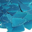 Deep Turquoise Shiny Metallic Fishscale Fin 1.5" Couture Sequin Paillettes