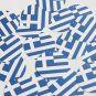 Round Sequin 1.5" Greek Flag Greece Blue White Opaque