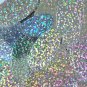 Silver Hologram Multi Reflective Sequins Oval 1.5" Large Couture Paillettes