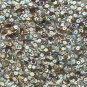Cup Sequin 6mm Loose Silver Metallic Iris Rainbow Iridescent Made in USA