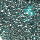 6mm Cup Sequins Bright Capri Blue Transparent See-Thru. Made in USA