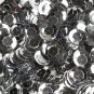 20mm Cup Sequins Silver Metallic. Made in USA