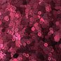 4mm Flat SEQUIN PAILLETTES ~ Burgundy WINE RED Matte SILK FROST ~ Made in USA.