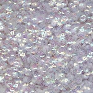 5mm Cup Sequins Aurora Mirror Super Shiny Crystal Rainbow Iris Iridescent. Made