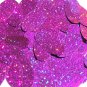 Purple Glitter Sparkle Sequins Oval 1.5 inch Large Couture Paillettes
