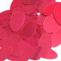 Fuchsia Pink Metallic Sequins Oval 1.5 inch Large Couture Paillettes