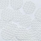 3D Crystal Clear Round Circle 1.5" Dimensional Reflector Sequin Paillettes