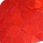 Red Shiny Metallic Sequins Teardrop 1.5" Large Couture Paillettes