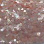 6mm Flat Sequin Paillettes ~ Pale Pink Frost Iridescent Rainbow ~ Made in USA